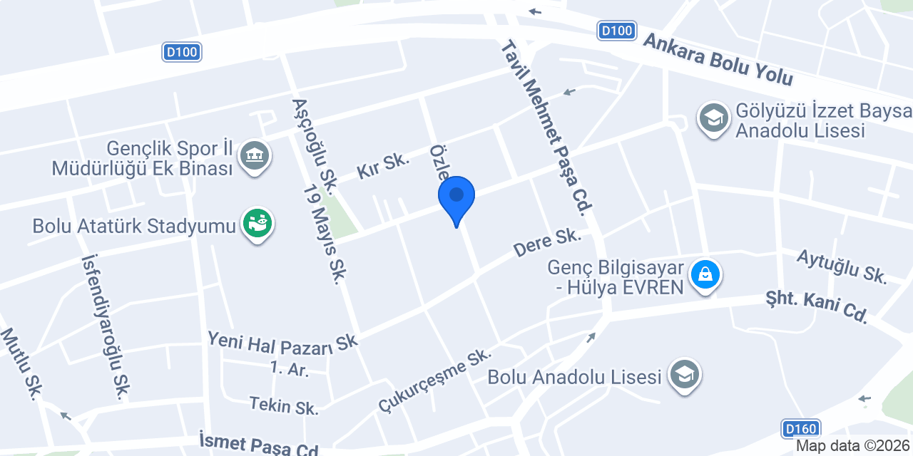 Özyedigöller Turizm konumu