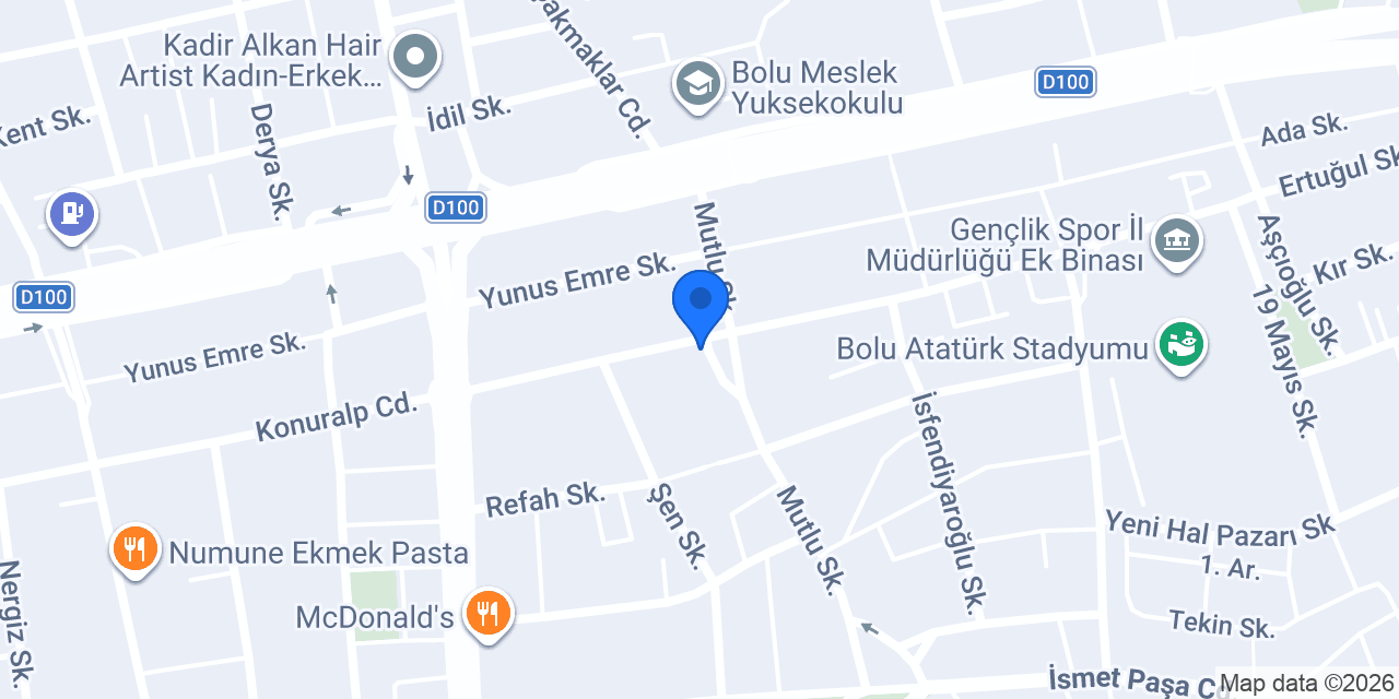 ALPHA TOST konumu