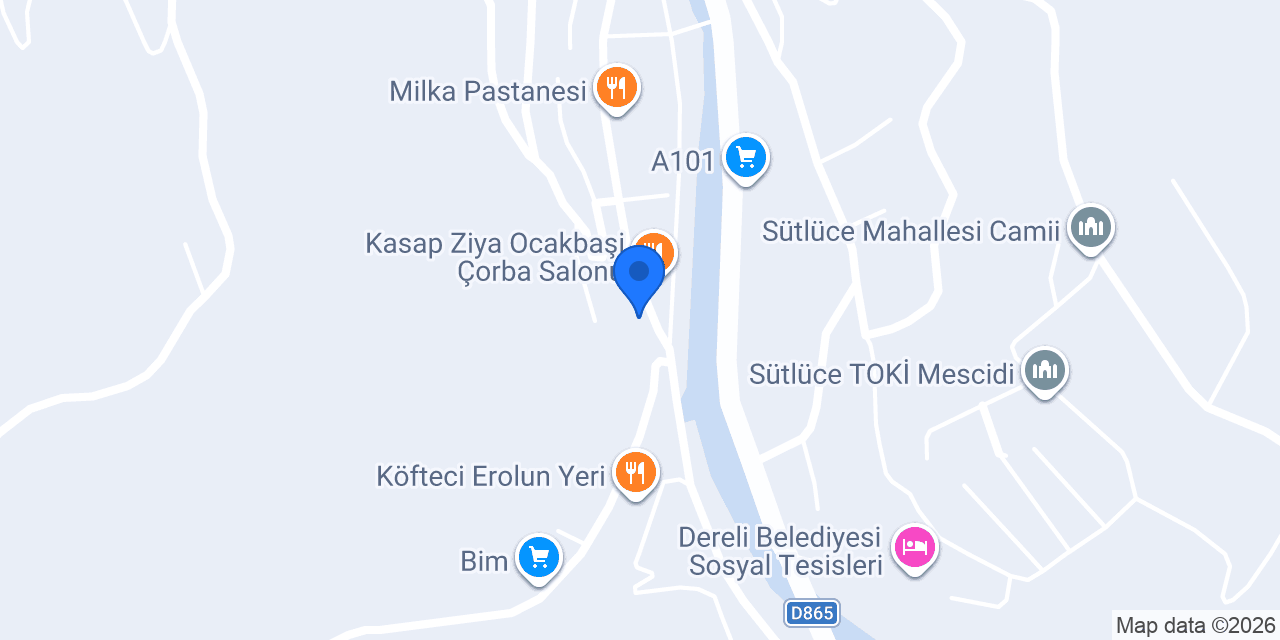 Çavuşoğlu Ekmek Fırını konumu