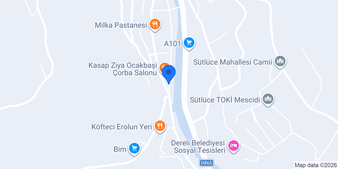 Çotanak Lokantası konumu