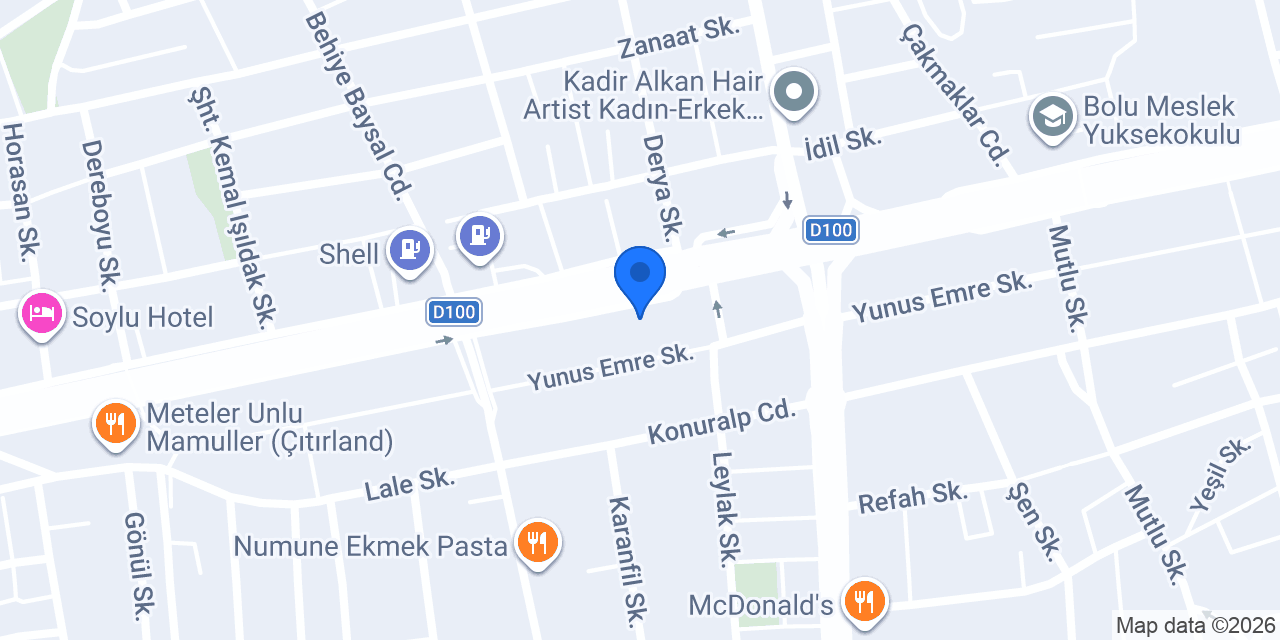 Site Yapı Konsept konumu