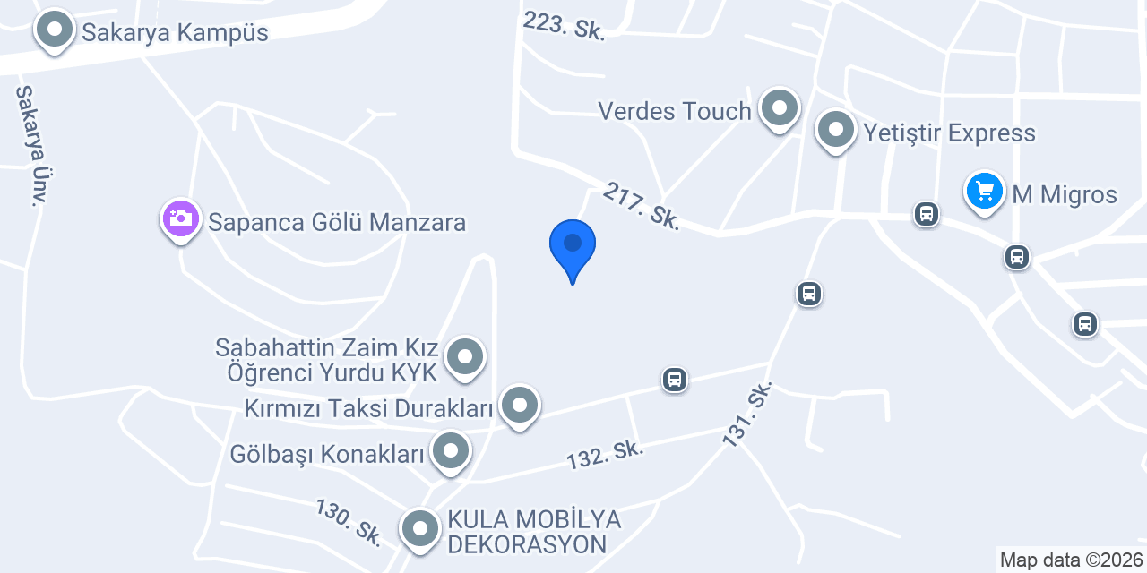 Univa Öğrenci Evleri konumu