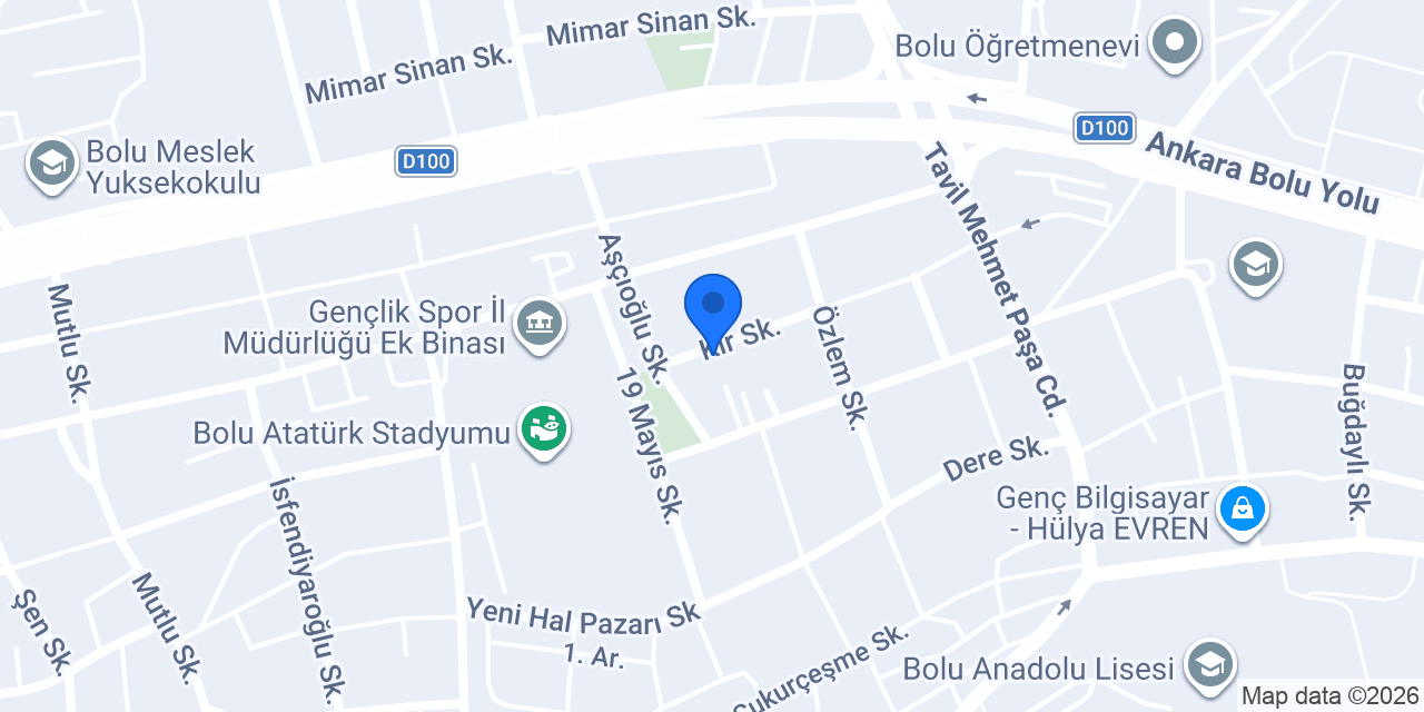 Bientat & Mezebahçe konumu