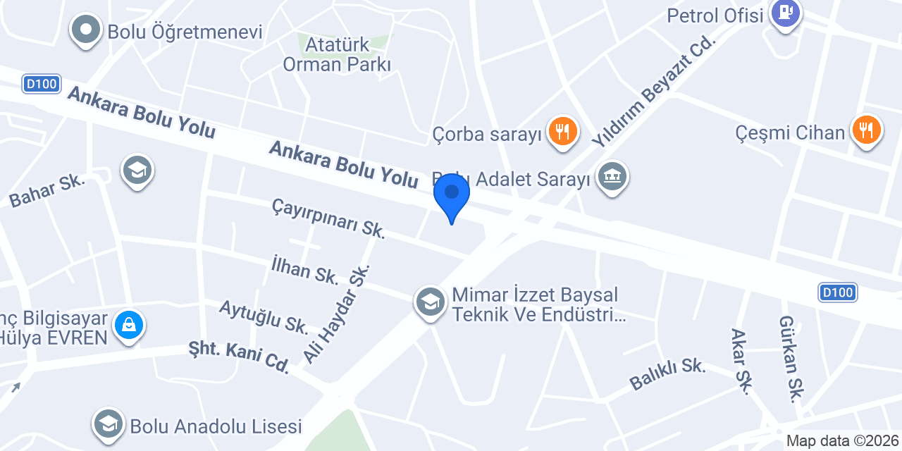 Bolu Tümosan konumu