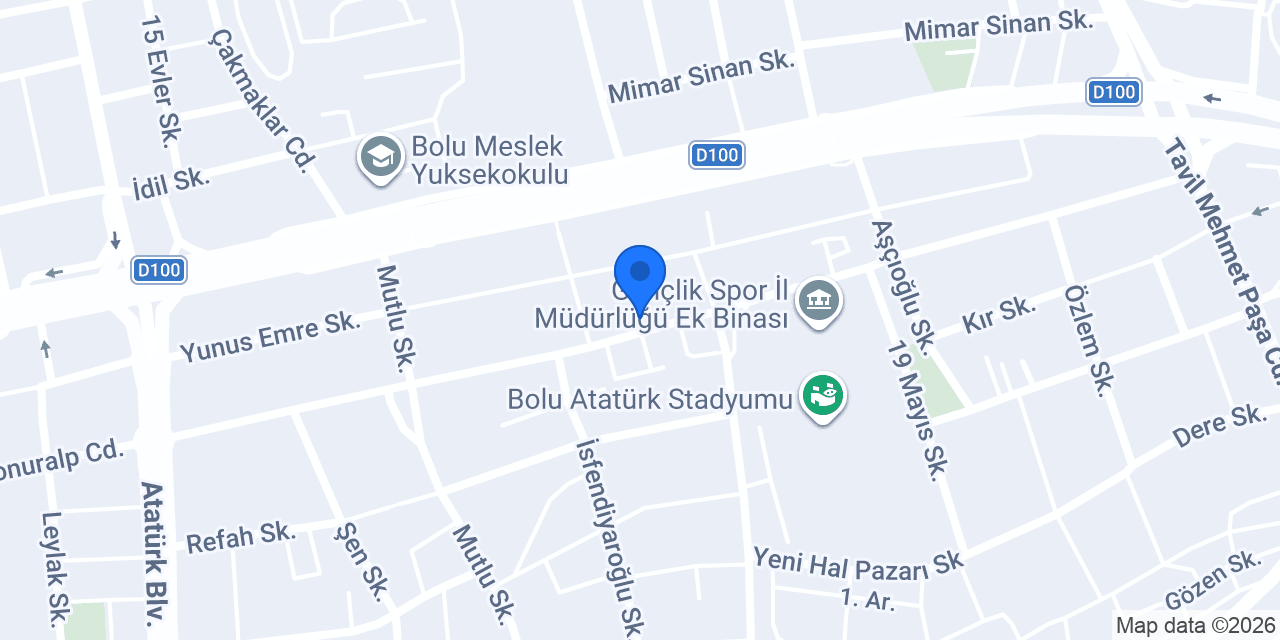 Keçeli terzi konumu