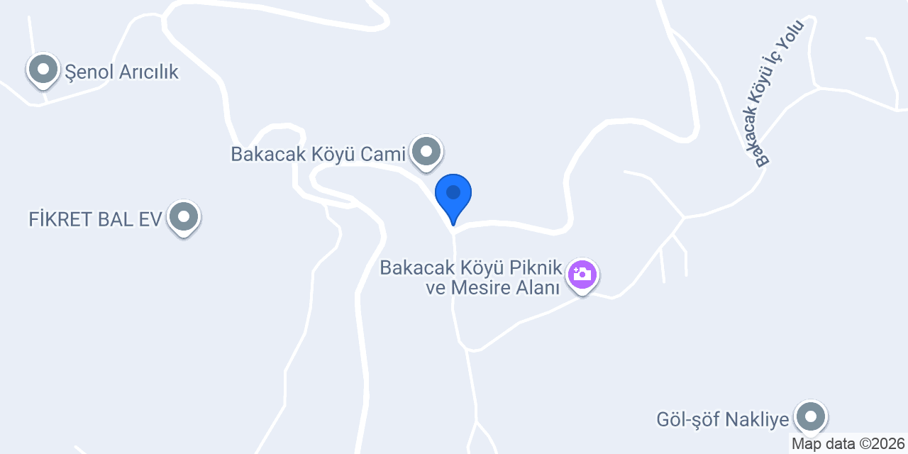 Bakacak İlköğretim Okulu konumu