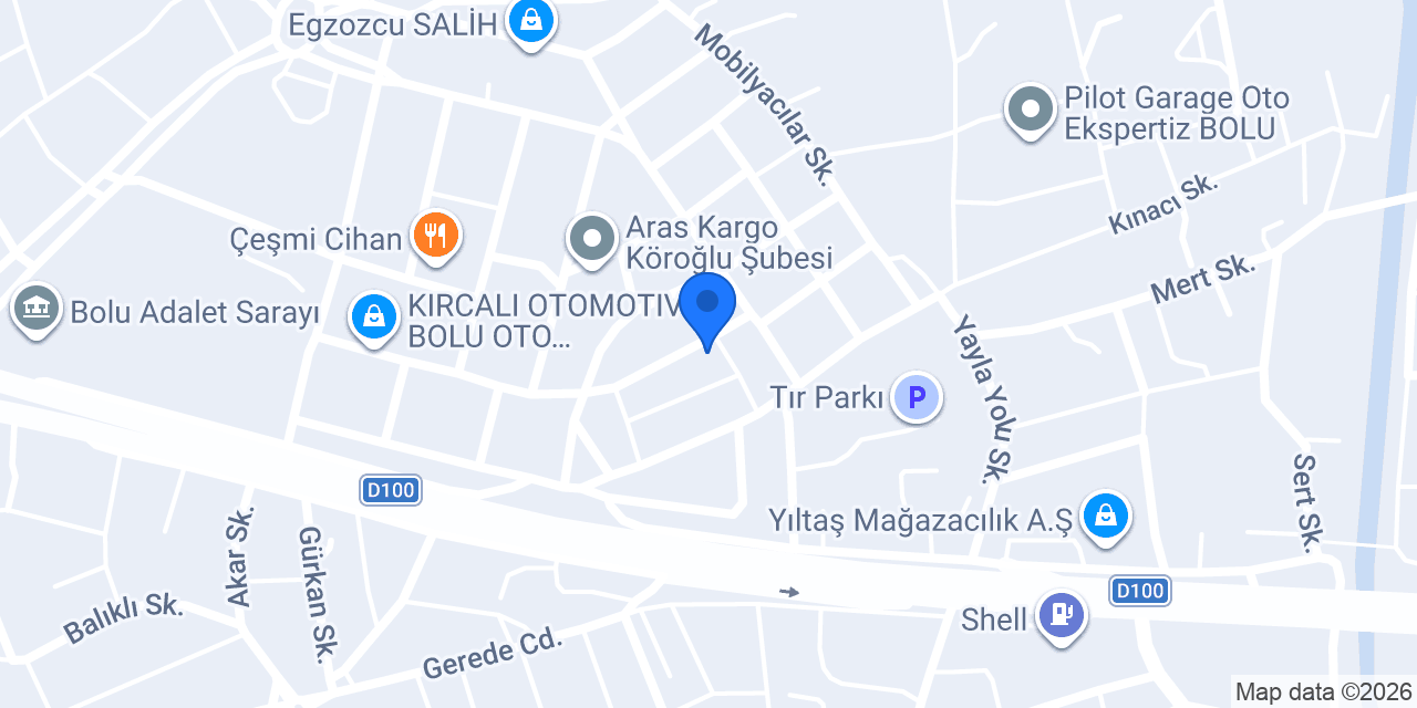 Olimpia Hitit Oto Cam konumu
