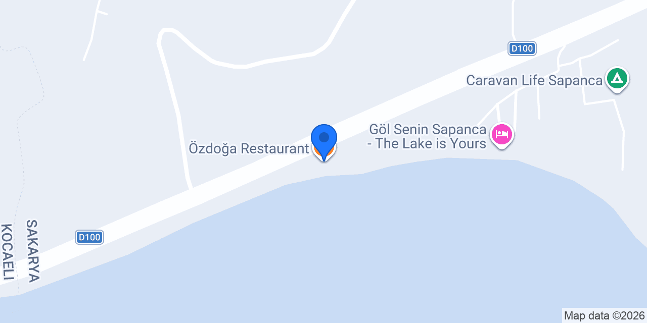 Özdoğa Restaurant konumu