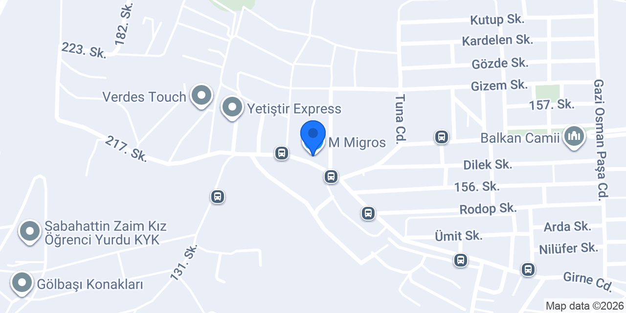 M Migros konumu