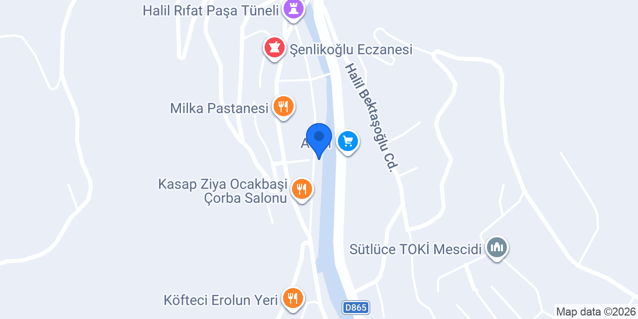 Bektaşoğlu Eczanesi konumu
