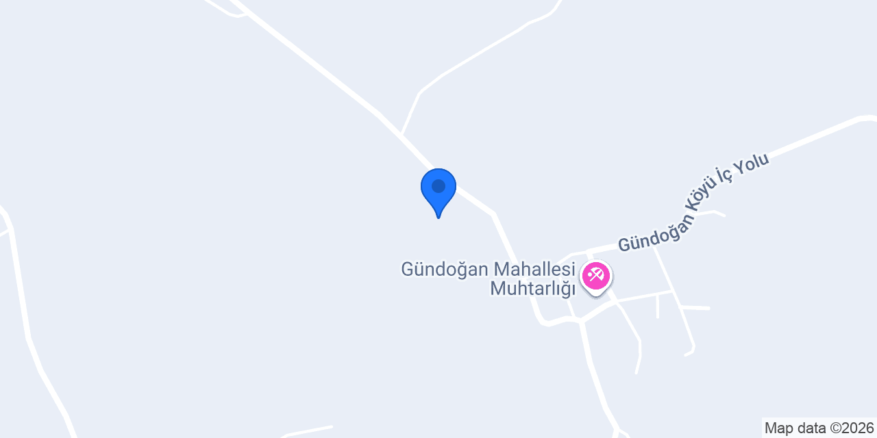 Gündoğan Köyü Muhtarlığı konumu