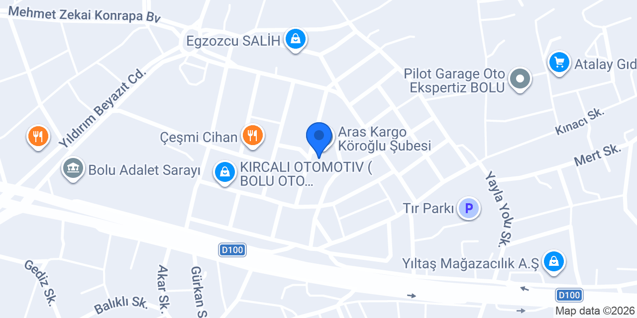 Yeni Özdemirel Ticaret konumu
