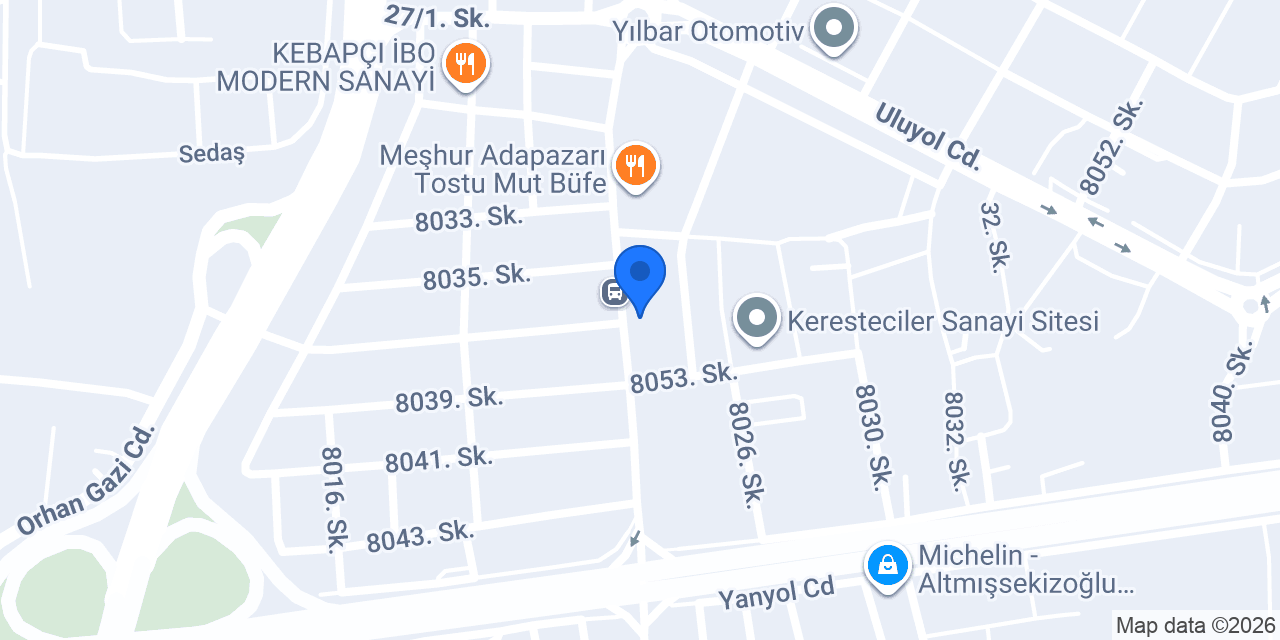 AUTO COTECH RENAULT ÖZEL SERVİS SAKARYA konumu