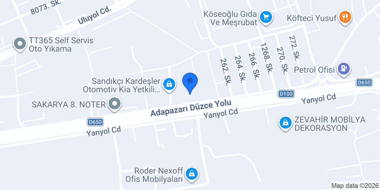 MyDoor Çelik Kapı konumu
