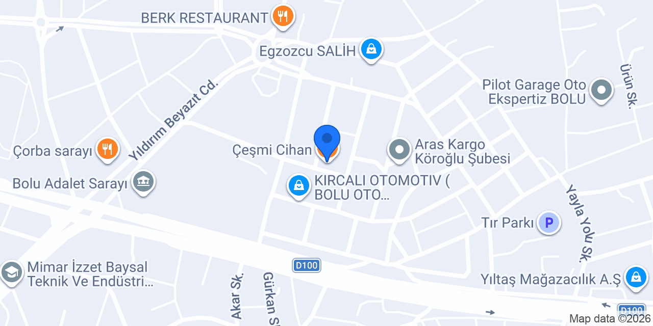 Çeşmi Cihan konumu