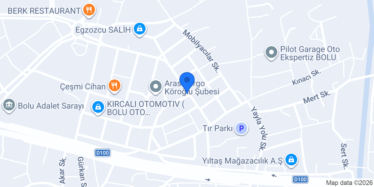 Aksoy Rot Balans konumu