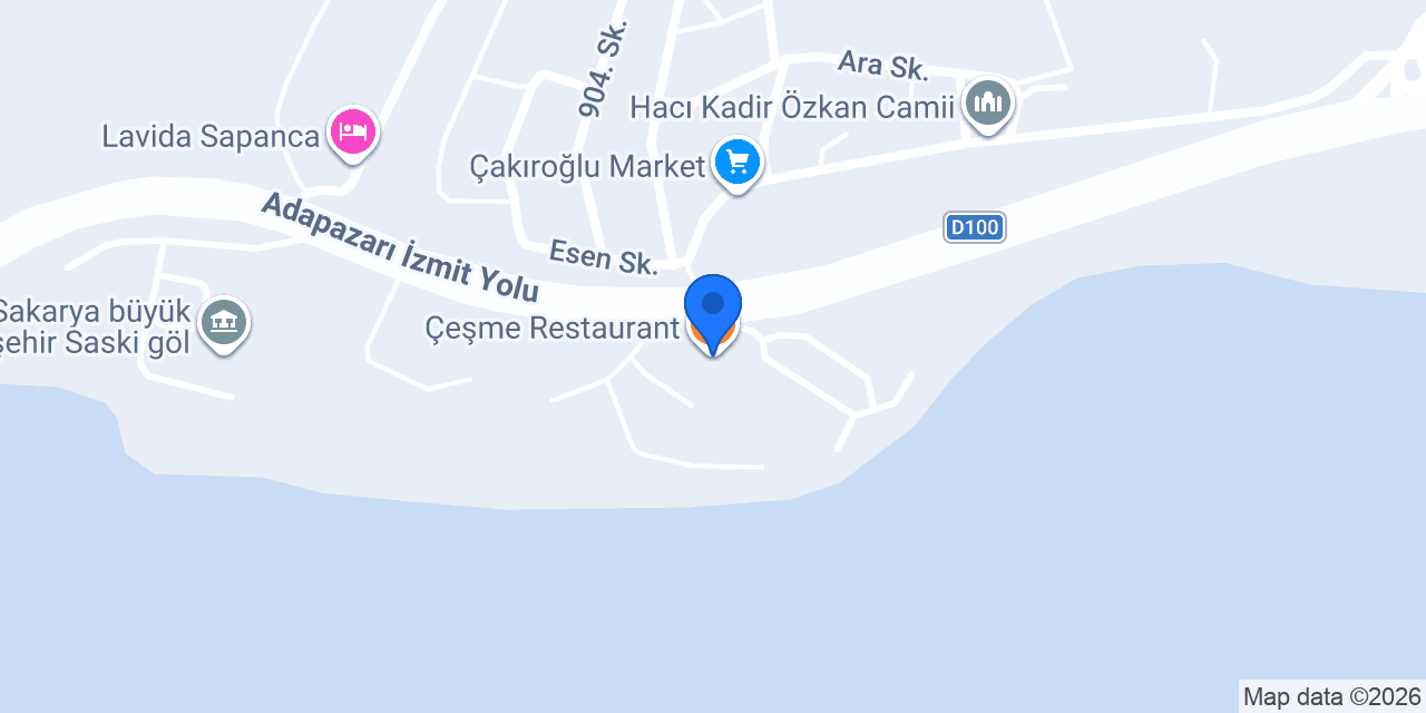Çeşme Restaurant konumu