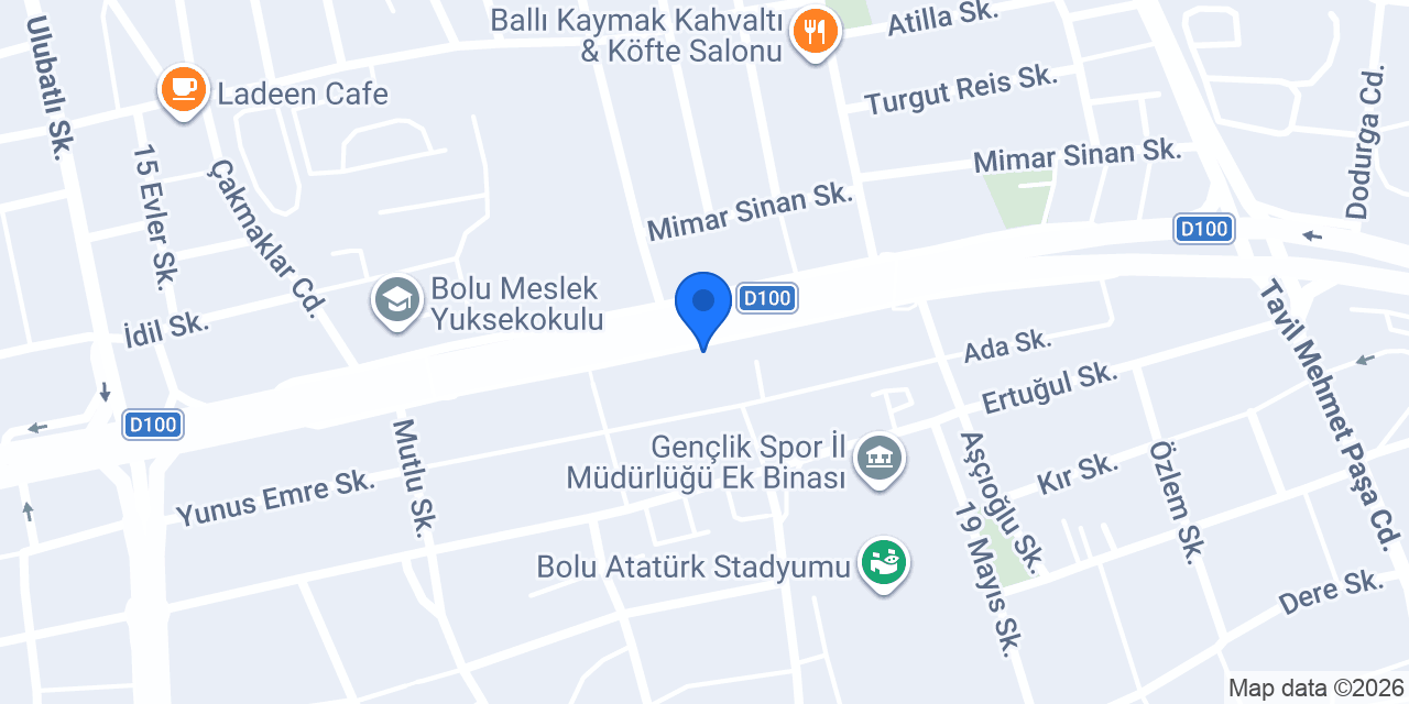 Area Mobilya konumu