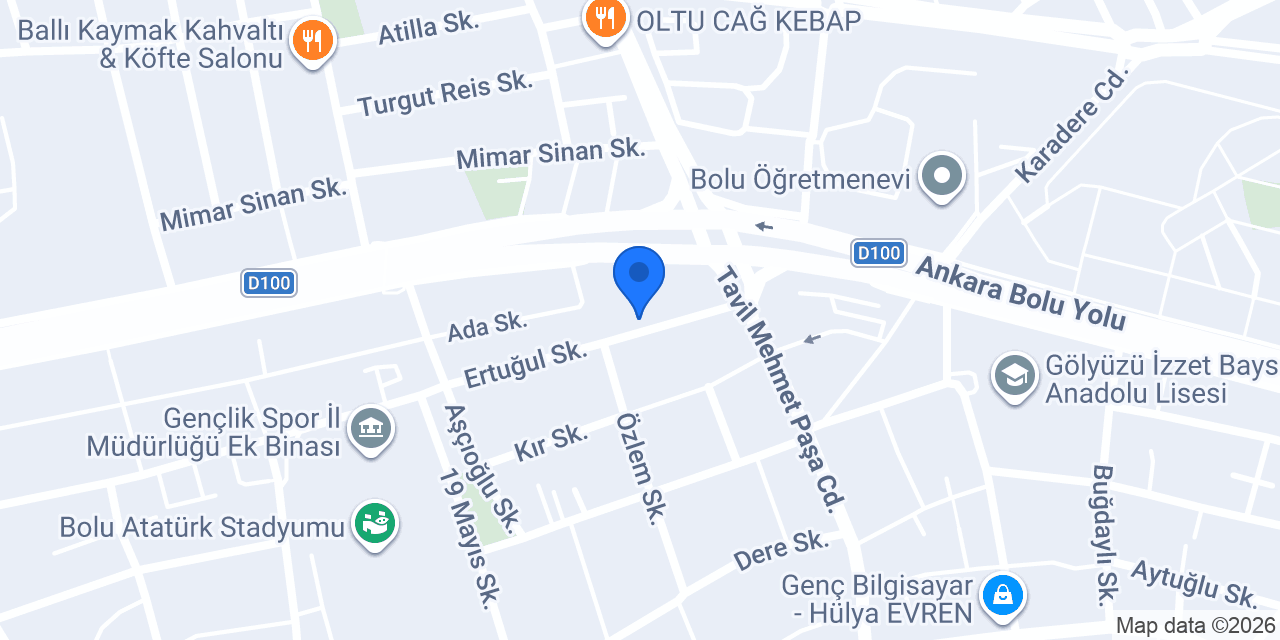 Derya ELEKTRİK konumu