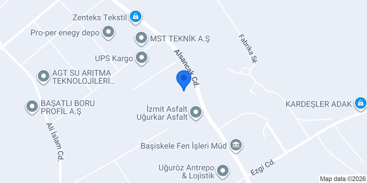 Hidros Makina ( Hidros Machinery Import & Export ) konumu