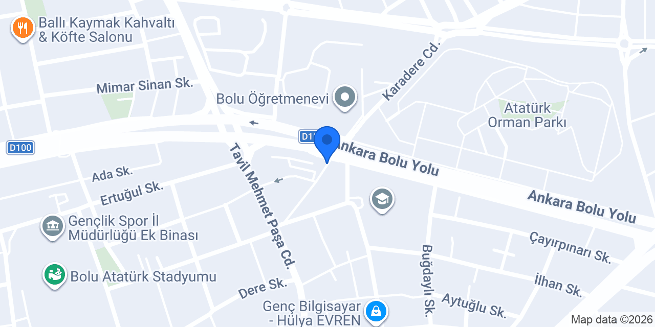 BULUT CAM konumu