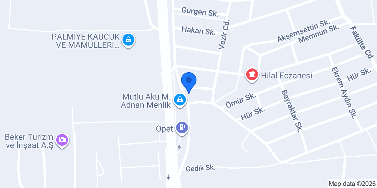 Firex Teknoloji Mühendislik San. Tic. Ltd. Şti konumu