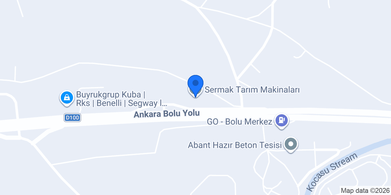 Sermak Tarım Makinaları konumu