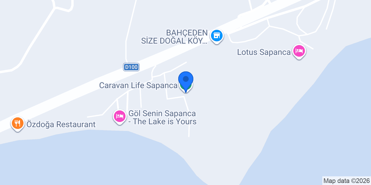 Caravan Life Sapanca konumu