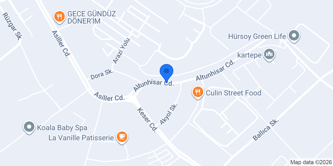 Dilim 41 Pizza Köseköy Şubesi konumu