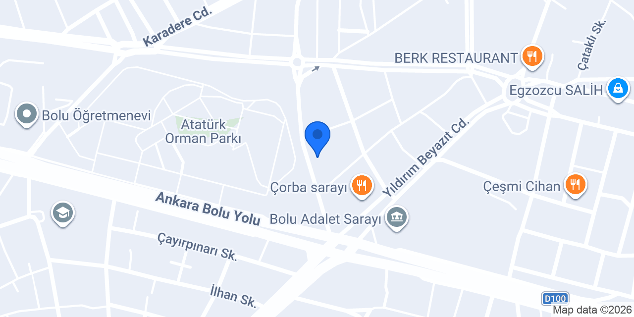Bolu Door çelik kapı konumu