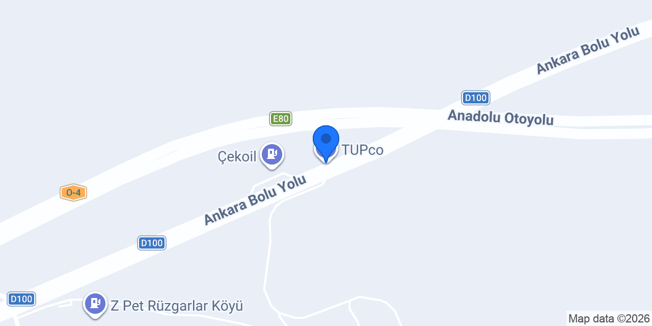 TUPco konumu