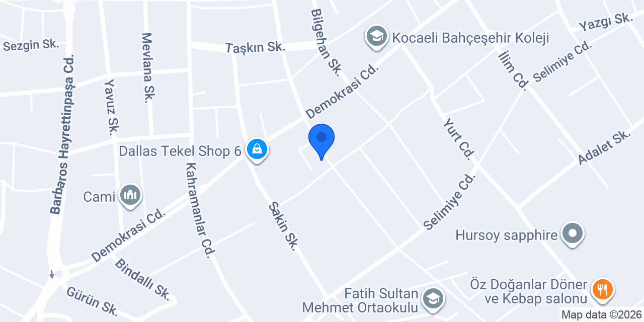 ÖZYURTLAR GRUP konumu