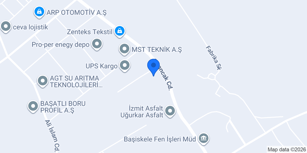 Ermed Tıp Medikal (Fabrika) konumu
