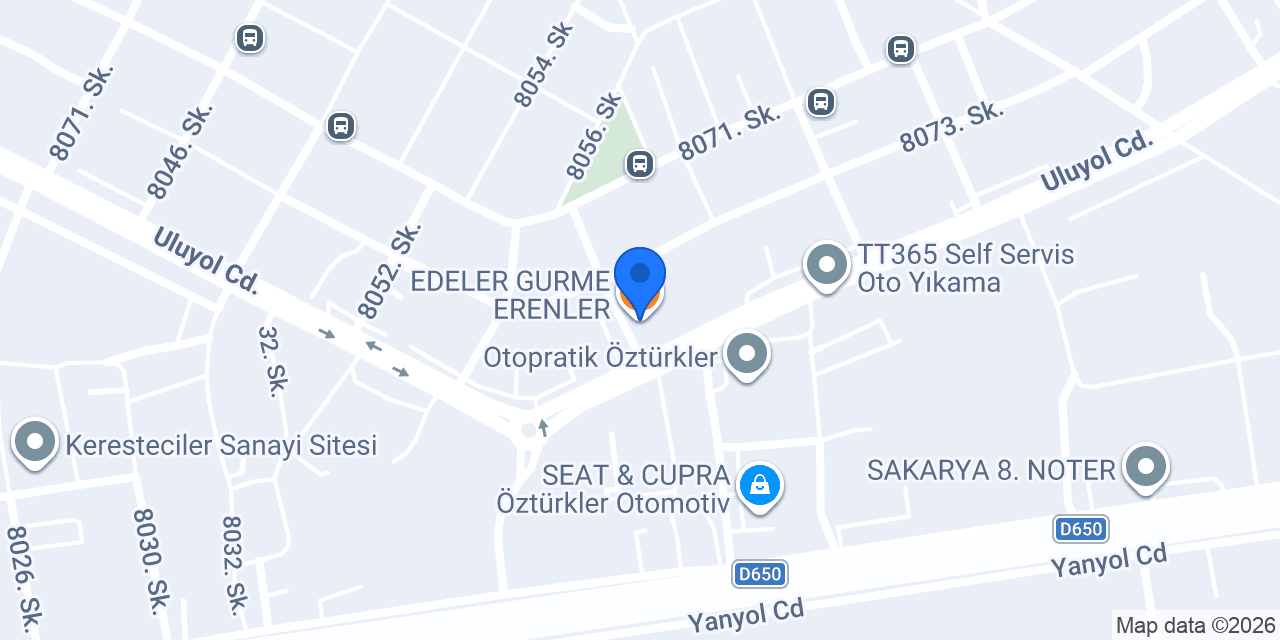 EDELER GURME ERENLER konumu