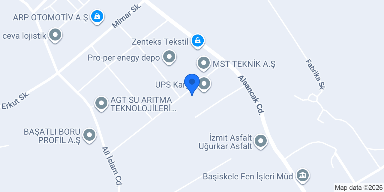 Göksu Çelik Yapı Sistemleri konumu