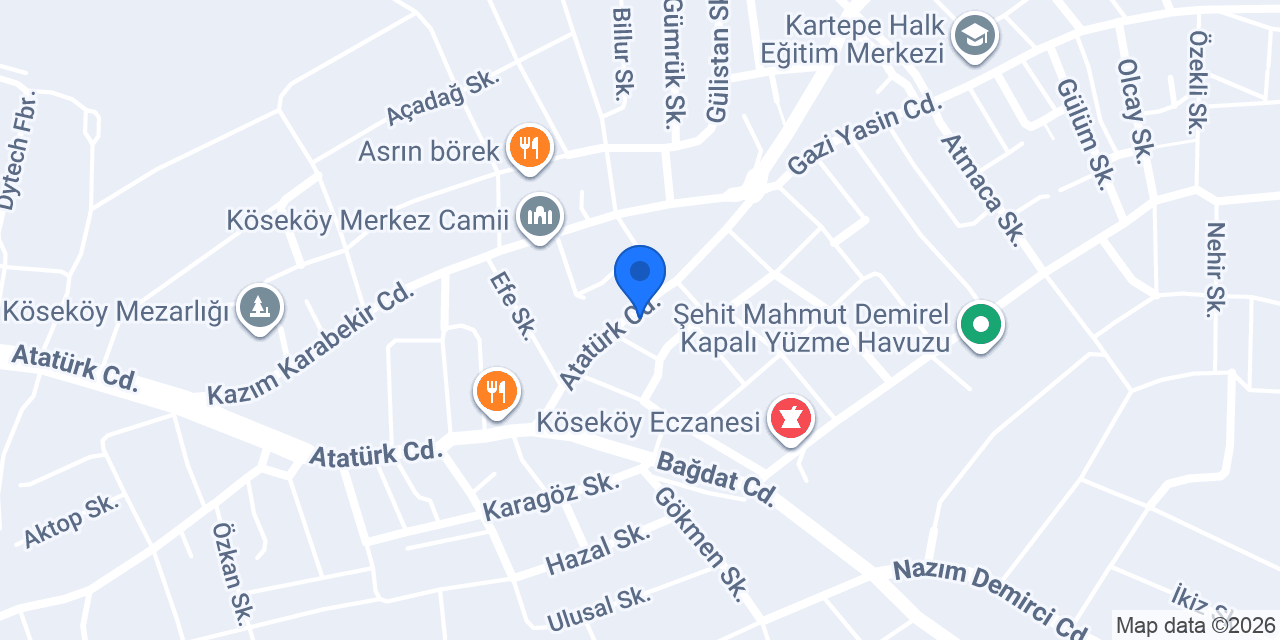 Tektaş İnşaat konumu