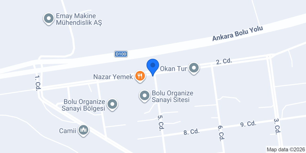 Bocci Mobilya San. Tic.A.Ş. konumu