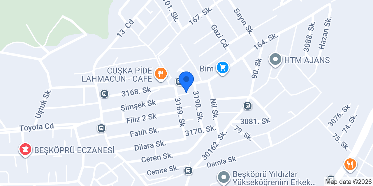 Şık Çeyiz Evi konumu