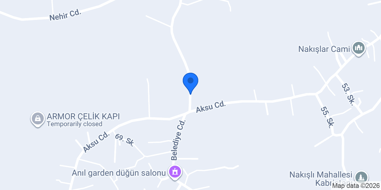 Belediye Emlak Birimi konumu