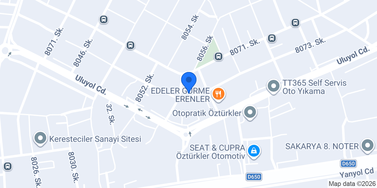PRN Yapı konumu