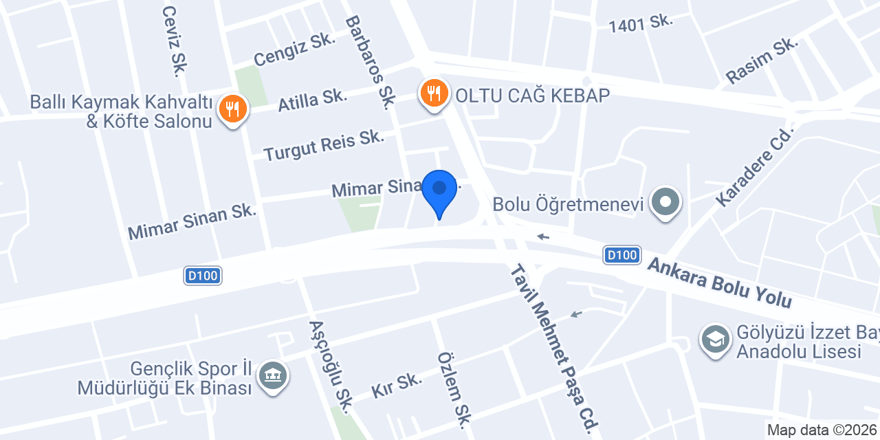 Hisar Taksi konumu