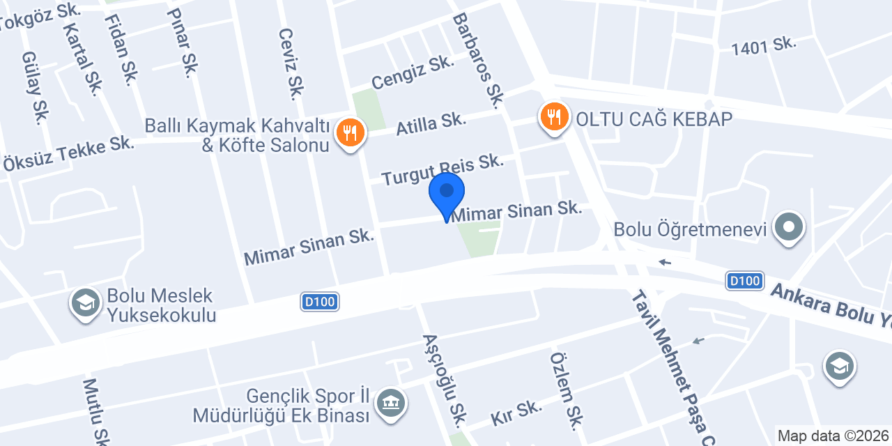 Deniz Endüstriyel Mutfak konumu