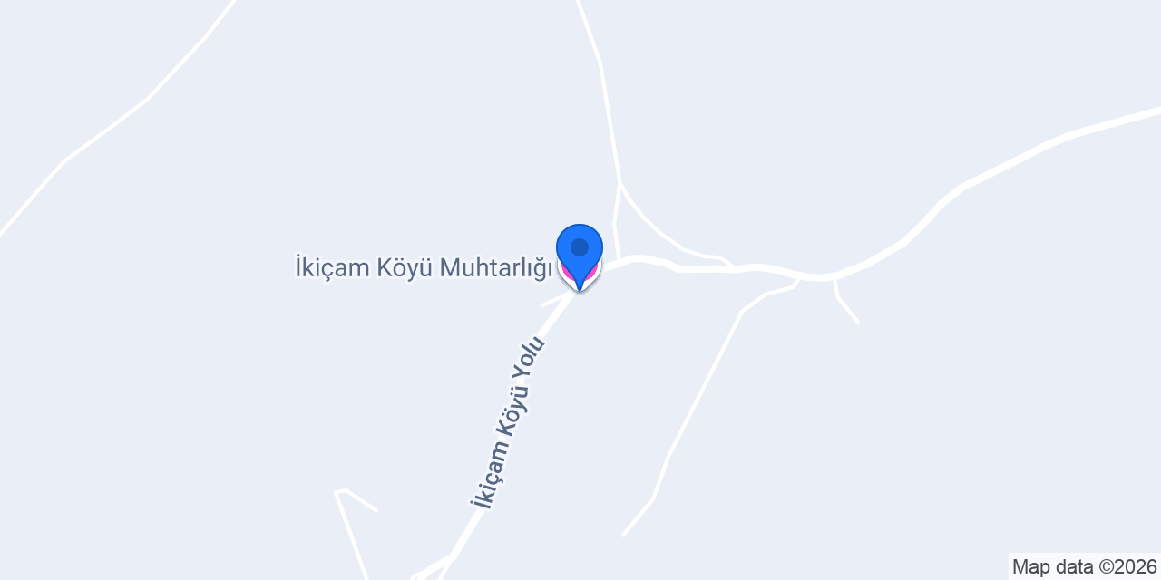 İkiçam Köyü Muhtarlığı konumu