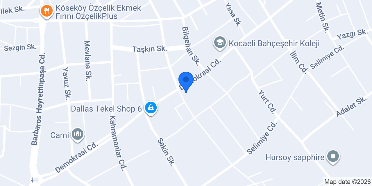Organik Köy konumu