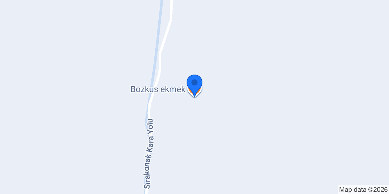 Bozkus ekmek konumu