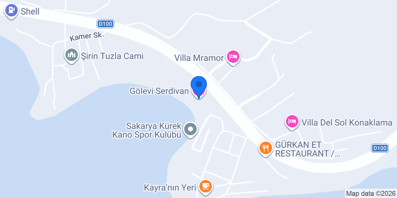 Gölevi Serdivan konumu