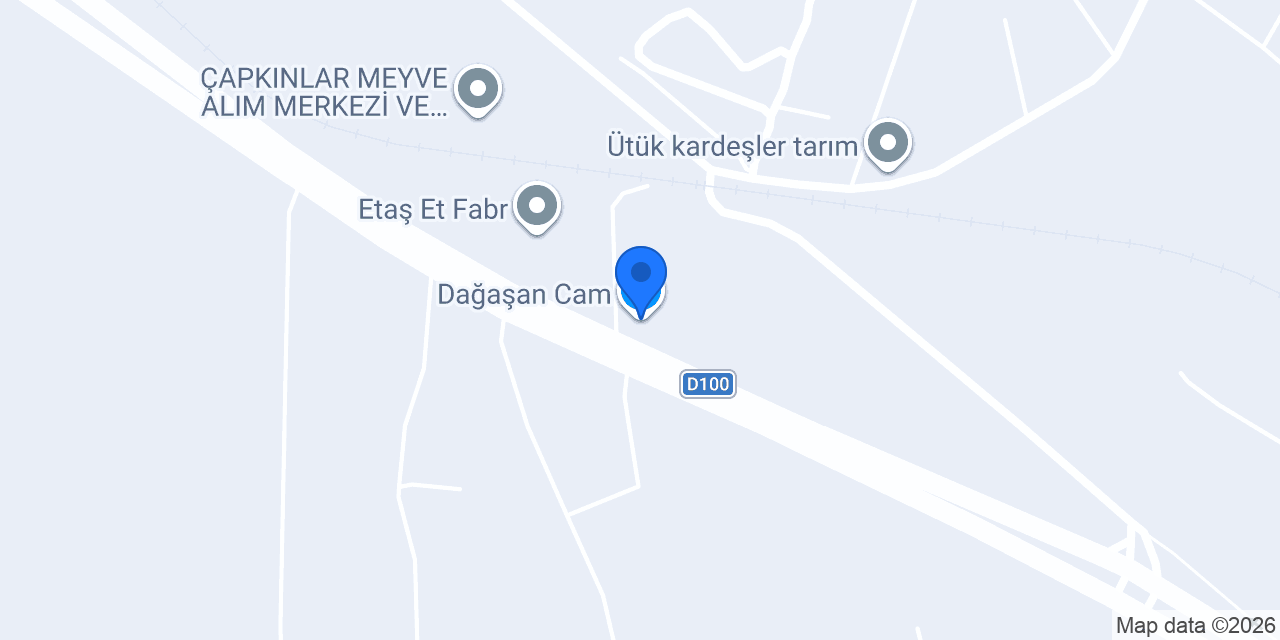 Dağaşan Cam konumu