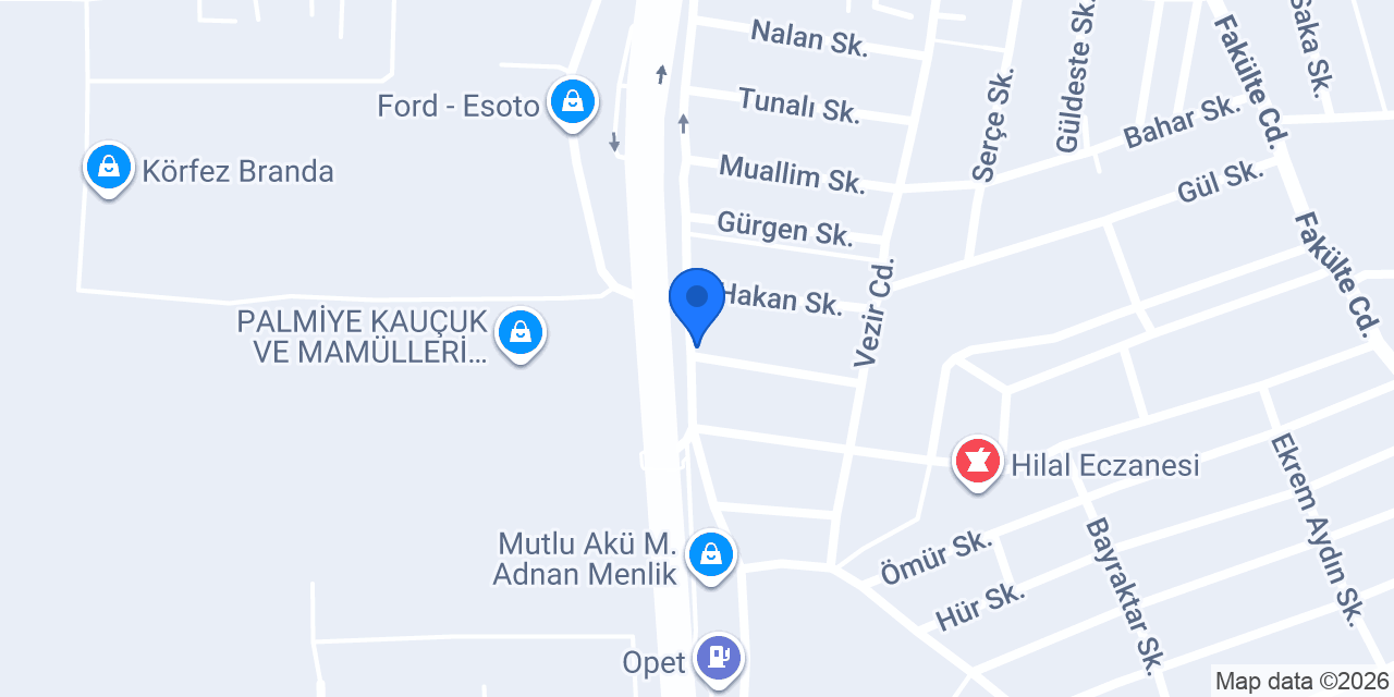 Marmara Beşel Alüminyum konumu