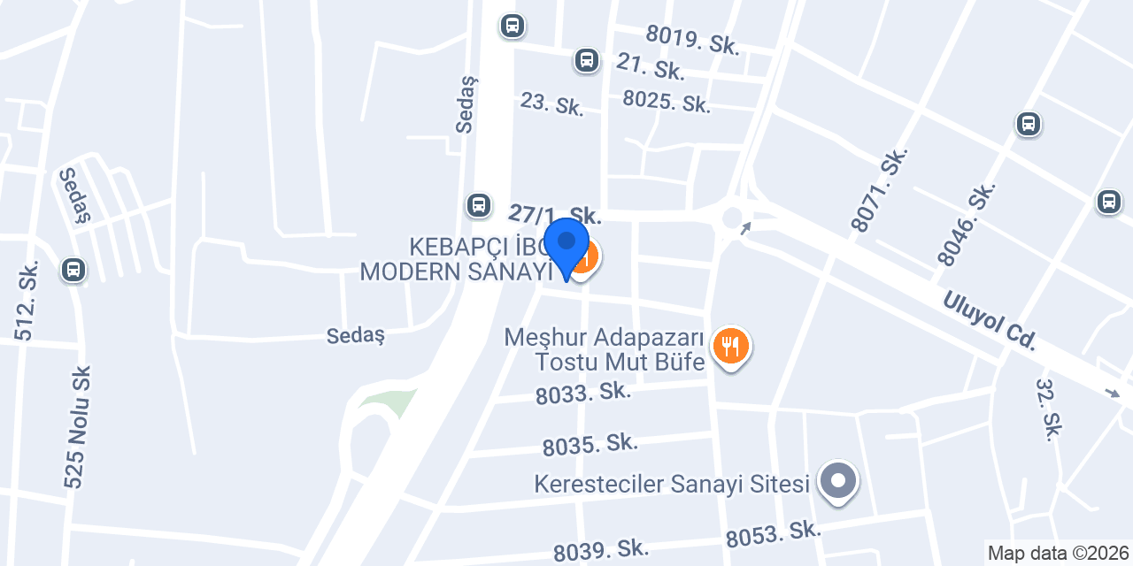 EK GARAJ konumu