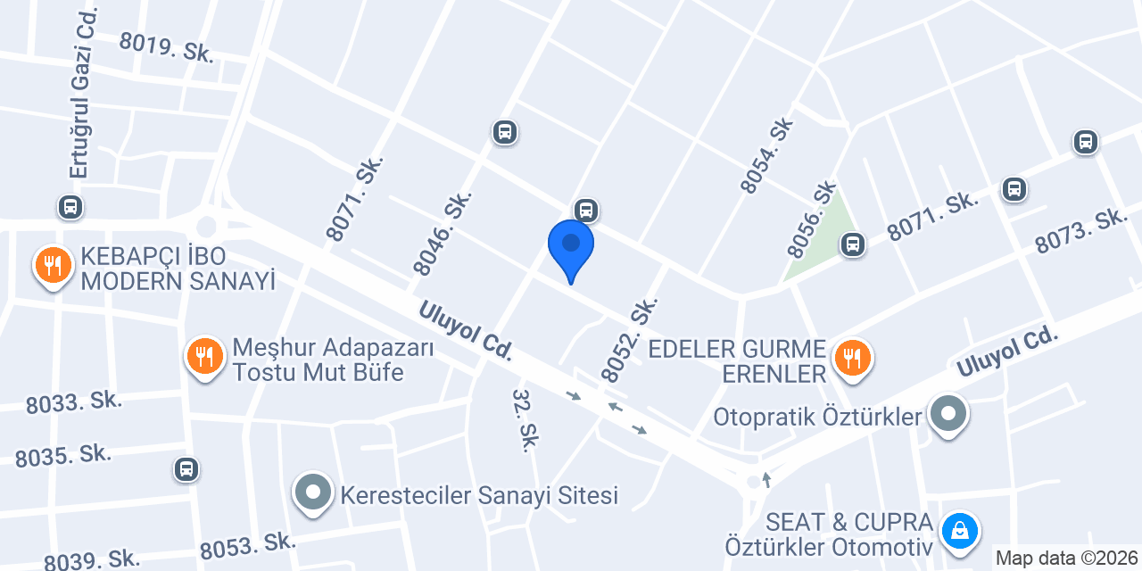 Filiz Mermer Granit konumu
